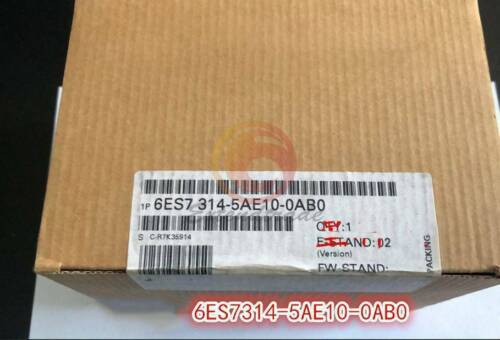New Siemens One 6Es7 314-5Ae10-0Ab0 Cpu314 Ifm Controller 6Es7314-5Ae10-0Ab0