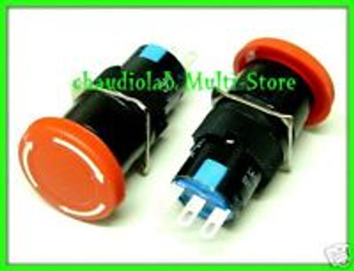 25 Pcs. New Mini Emergency Stop Pushbutton Switch #190412