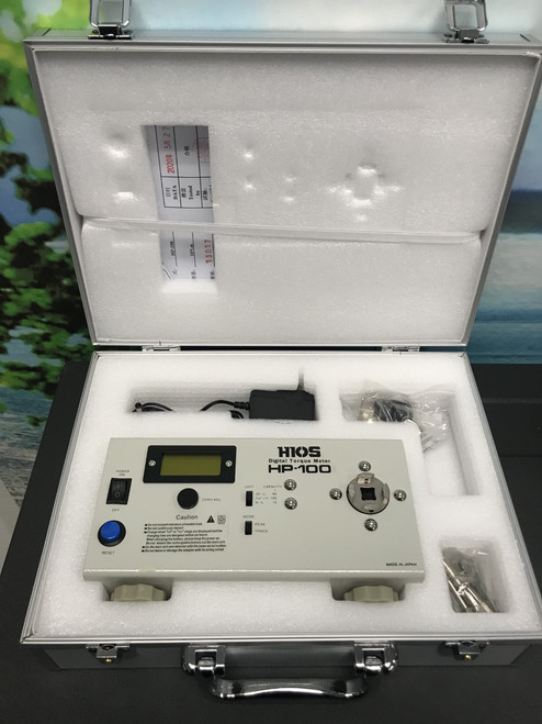 Hios HP-100 Digital Torquemeter Torque Meter Torsiometer Torsion Dynamometer