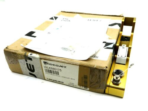 New Video Jet Wlk680175 Videojet 8510  Printhead Gold