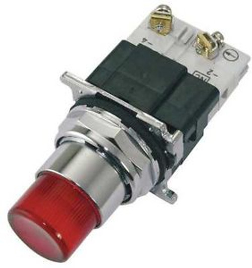 Eaton 10250T476C21-1 Illuminated Push Button,30Mm,1No/1Nc,Red