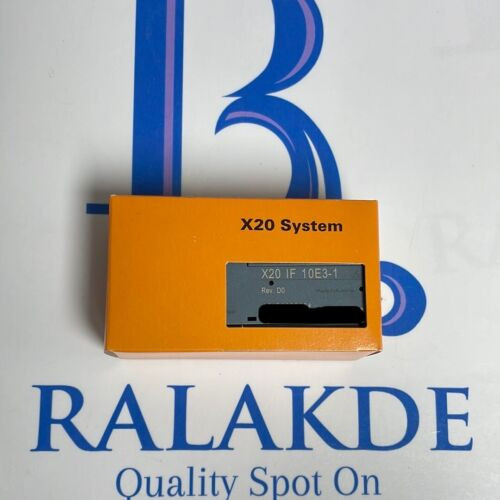 X20If10E3-1 B&R X20 If 10E3        We Have More In Stock Need More Contact Us