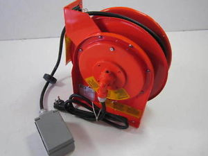 Gleason/Hubbell 20 Amp 25 Cord Reel with Duplex GFCI Receptacle GCA12325-DR New