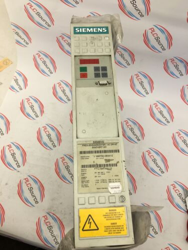 Siemens 6Se7021-0Ea51-Z Ac Drive