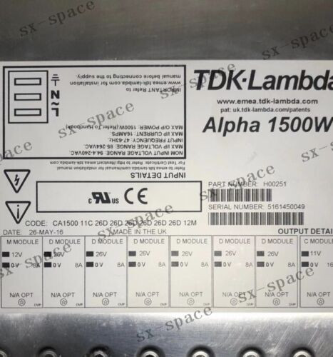 1Pcs Alpha 1500W H00251 100% Tested