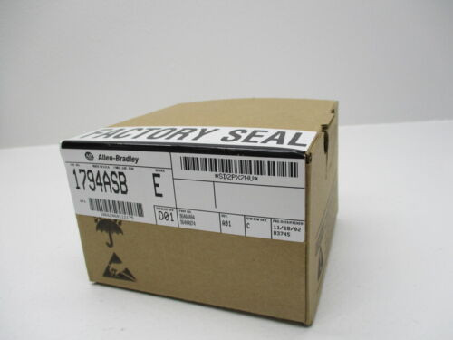 Allen Bradley 1794-Asb Ser. E F/W C Date: 2002  Factory Sealed