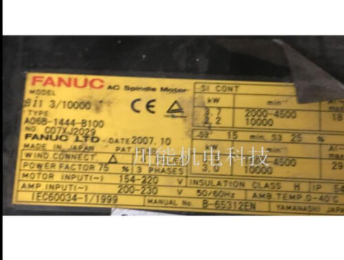 Fanuc A06B-1444-B100 Used 100% Test