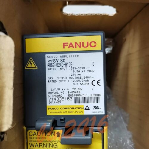 For Fanuc Servo Amplifier A06B-6240-H105 A06B6240H105 New 1Pc 3Months Warranty
