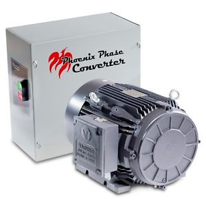 5 HP Rotary Phase Converter with Starter