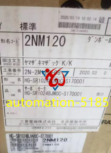 Mitsubishi Servo Motor Hg-Sr1024Bjw0C-S170001 New