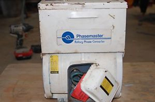 Phasemaster 5 HP Rotary Phase Converter Model No. SM-10-B