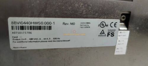 1Pcs Used B&R Servo Driver 8Bvi0440Hws0.000-1