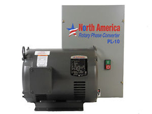 PL-10 Pro-Line 10HP Rotary Phase Converter - Built-In Starter, Made In USA