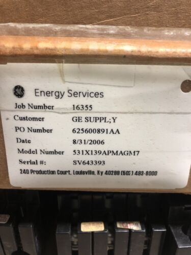 General Electric Driver Board 531X139Apmagm7 Manufacture Refurbish