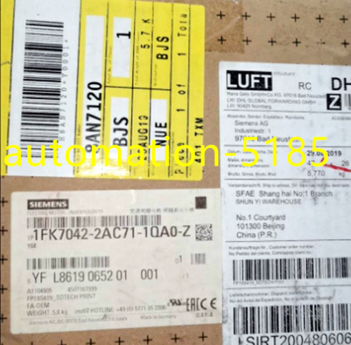 1Pcs 1Fk7042-2Ac71-1Qa0-Z Siemens Servo Motor New
