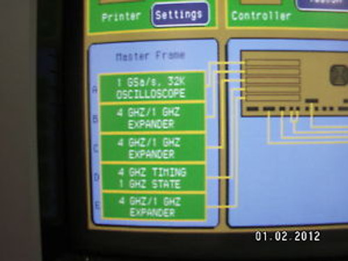 Agilent 1x 16517A, 3x 16518A LOGIC ANALYZER  MODULE .