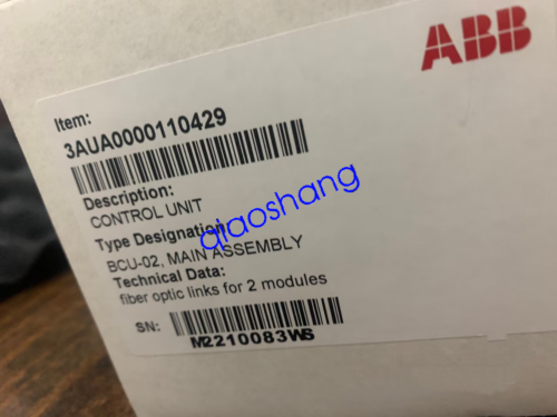 1Pc New Abb Bcu-02 Bcon-12C 3Aua0000110429