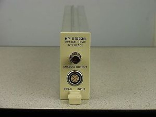 HP / Agilent 81533B Optical Head Interface