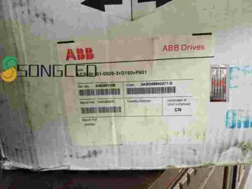 1Pcs   New Acs800-01-0025-3+D150+P901