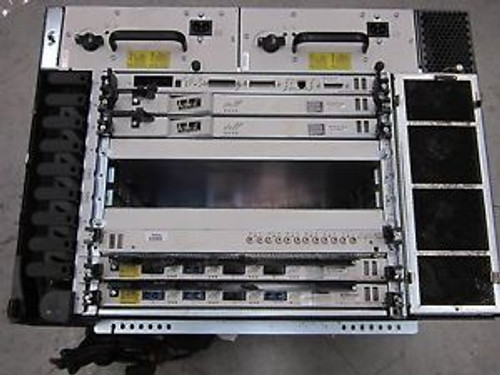 Cisco GSR8/40 12008-AC 8-Slot GigE Router w 6 Modules + Dual AC Power Supplies