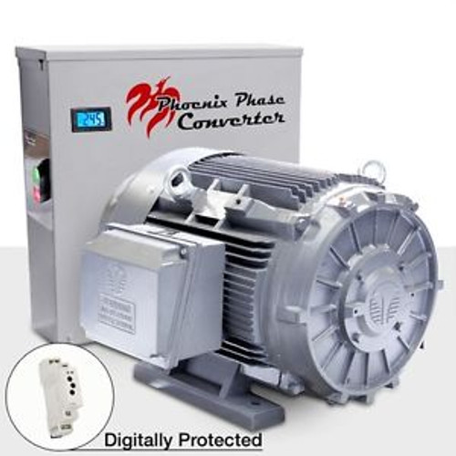 Rotary Phase Converter - 30 HP - CNC Grade, Industrial Grade PC30P4L