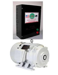 30 HP-MODEL HD30-HS Phase Converter for Hard Starting Equipment