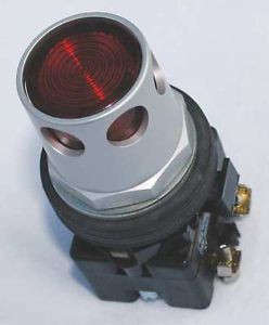 Eaton Ht8Gdrf1Q1F7 Illum Pushbutton,Red,120V