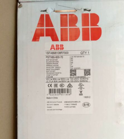 New Abb Pstx85-600-70 1Sfa898108R7000 Soft Starter