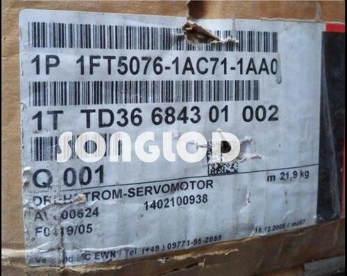 1Pcs New  1Ft5076-1Ac71-1Aa0