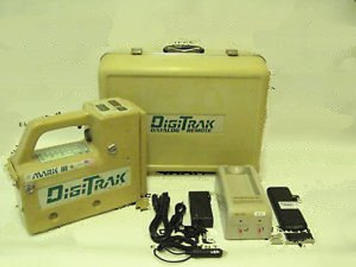 Digitrak Digital Control Mark III Locator w Case, New Battery & New Charger