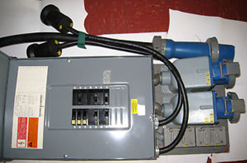 100 amp 3-phase temporary power distribution equipment