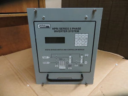 Philtek Static Bypass Switch Power Supply HRPi-SBS-30K-48-3N Inverter for 30 KVA