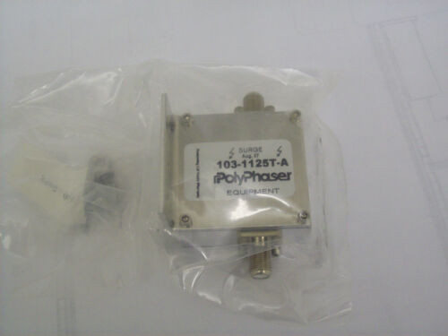 Polyphaser In-Line Lightning/Emp Surge Arrestor 103-1125T-A , 46-00093-00