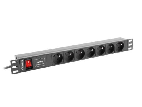 5901969414462 Lanberg Pdu Rack Socket Strip (1U,10A.7X 230V.2M) Lanberg-