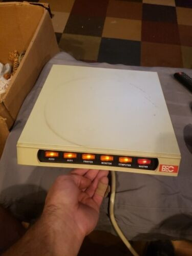 Vtg Bec Computer Power Controller 5 Switch Terminals W Master Switch Works Cp-55