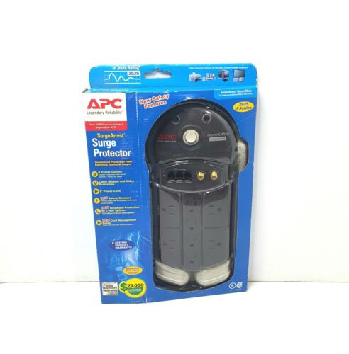 Apc Surgearrest Ph8Vt3 Surge Protector 8 Outlet New Old Stock Sealed