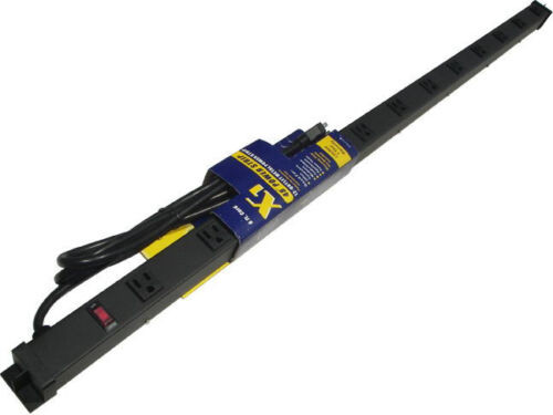 48" Metal Power Strip With 12 Outlets, Suge Protected, Eps-41261