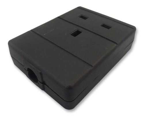 Pro Elec - Single Extension Socket, Black