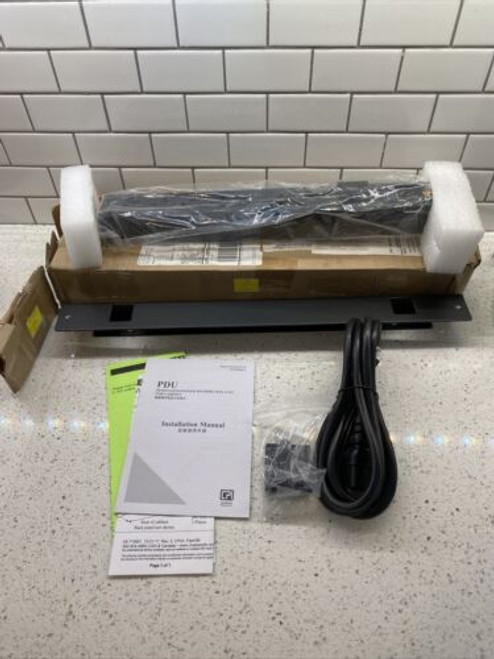 Cpi Chatsworth Pdu 6 Outlet Power Strip, 025-907005-046, 125Vac 50/60Hz 16A