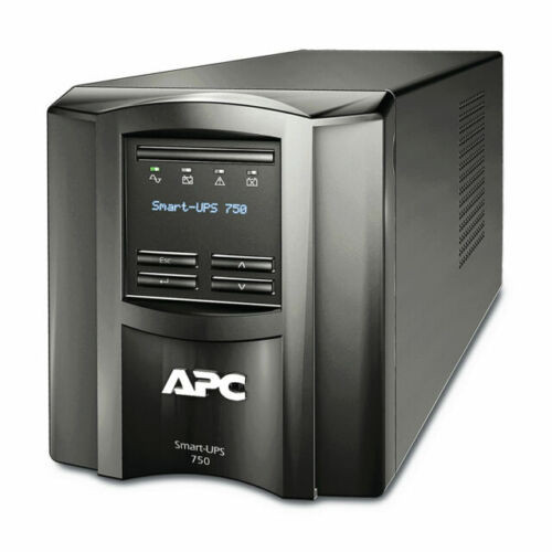 Apc Smart-Ups Smt750C 750Va/500W 120V 6-Outlet Line Interactive Ups New