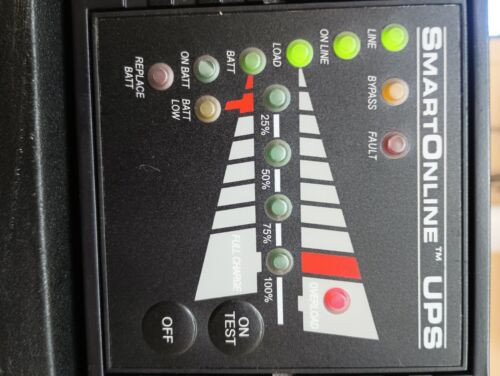 Battery Back Up Tripp Lite Su2200Rtxl2Uasmartonline System Tested W/ New Battery