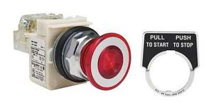 Schneider Electric 9001Kr9P38Rh13 Illum Push Button,30Mm,1No/1Nc,Red G6373936