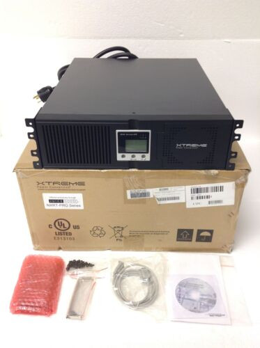 Xtreme Power Conversion Nxrt-3000 5 Outlets Ups W/Batteries/Screws/Rack Ears