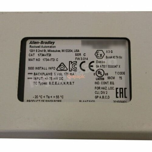 Allen-Bradley 1734-It2I Point I/O 2 Point Thermocouple Input