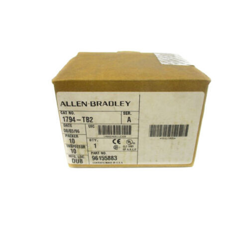Allen Bradley 1794-Tb2 Ser. A Date: 1996 Nsfs