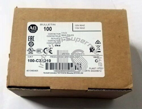 Allen-Bradley 100-C37D10 Contactor 100C37D10
