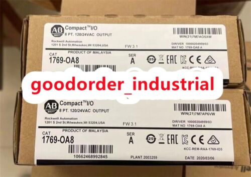 Ew Factory Sealed Ab 1769-Oa8 Ser A Compactlogix Plc Output Module 1769Oa8