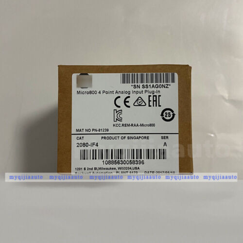 Allen-Bradley Micro800 4 Point Analog Input Plug-In 2080-If4