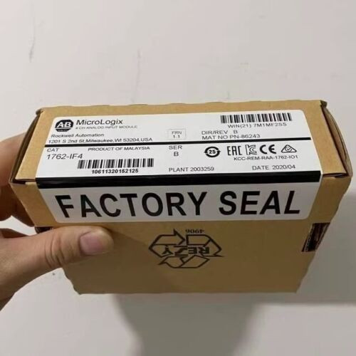 Allen-Bradley 1762-If4 Ser B Micrologix 4 Point Analog Input Module New Seal