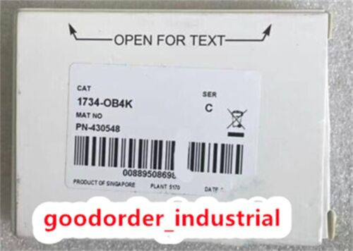 New Factory Sealed Ab 1734-Ob4K Ser C Point I/O 4 Point Digital Output Module